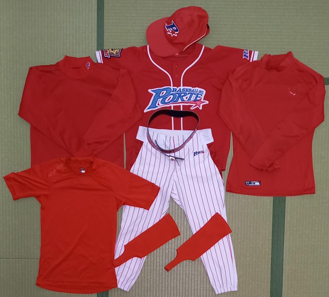 ポルテ ユニフォーム一式 160サイズ【但し、白ソックスなし】