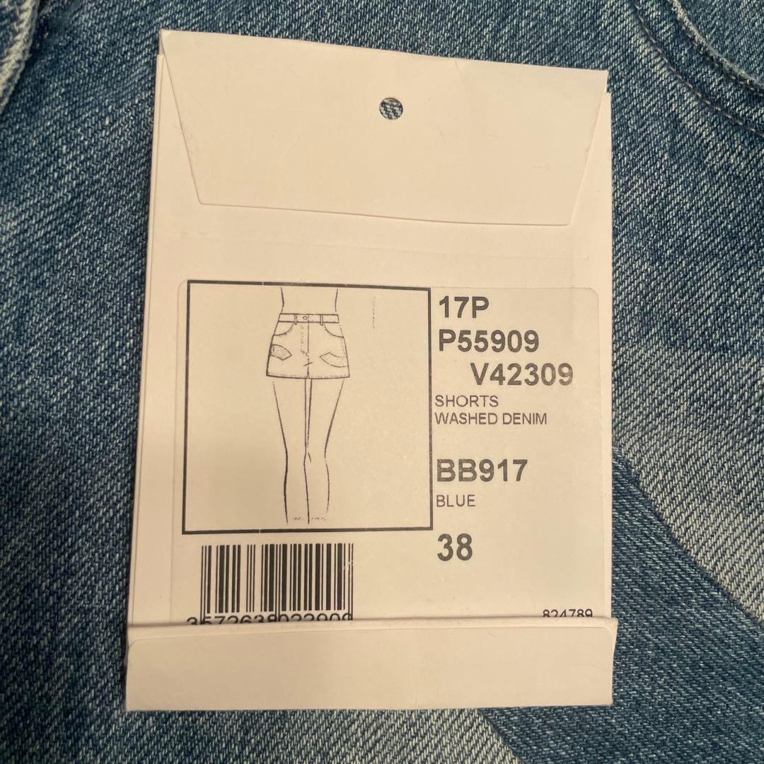 CHANEL デニムショートパンツ 38