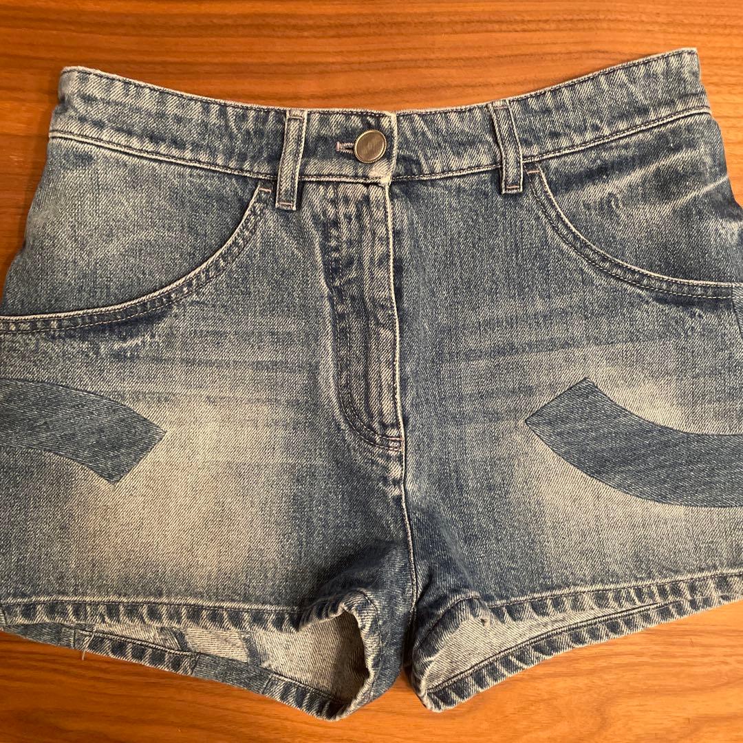 CHANEL デニムショートパンツ 38