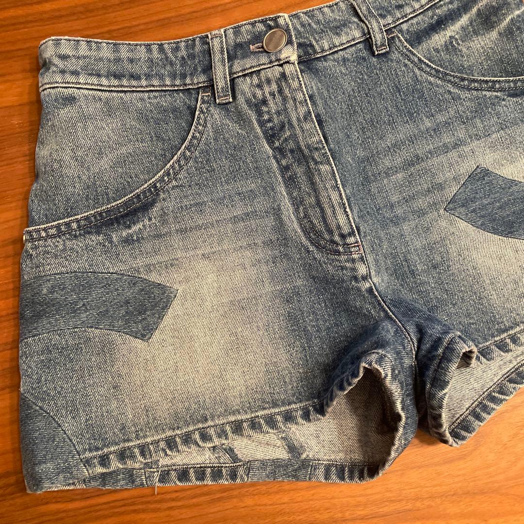 CHANEL デニムショートパンツ 38