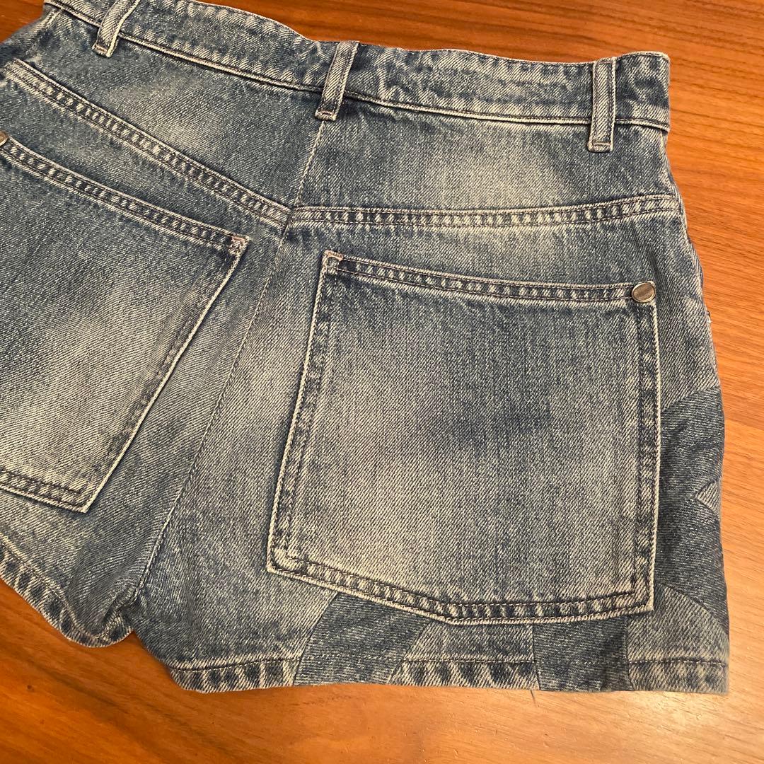 CHANEL デニムショートパンツ 38