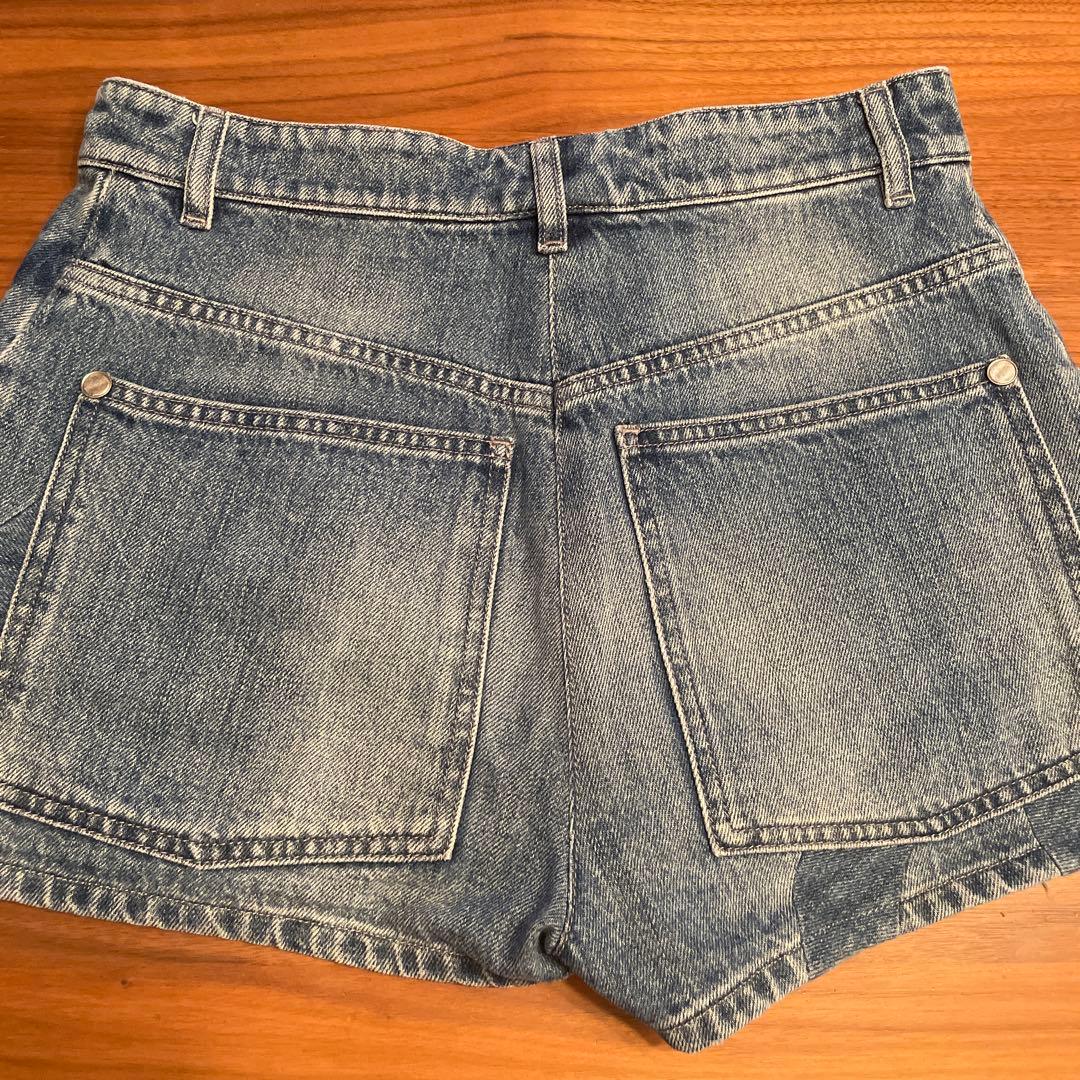 CHANEL デニムショートパンツ 38