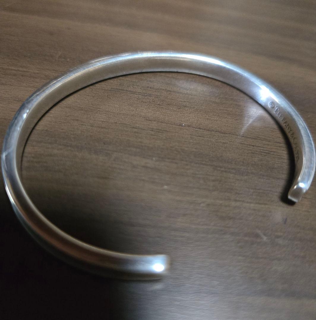 ティファニー ナロー カフ 1837 バングル ブレスレット ビンテージ