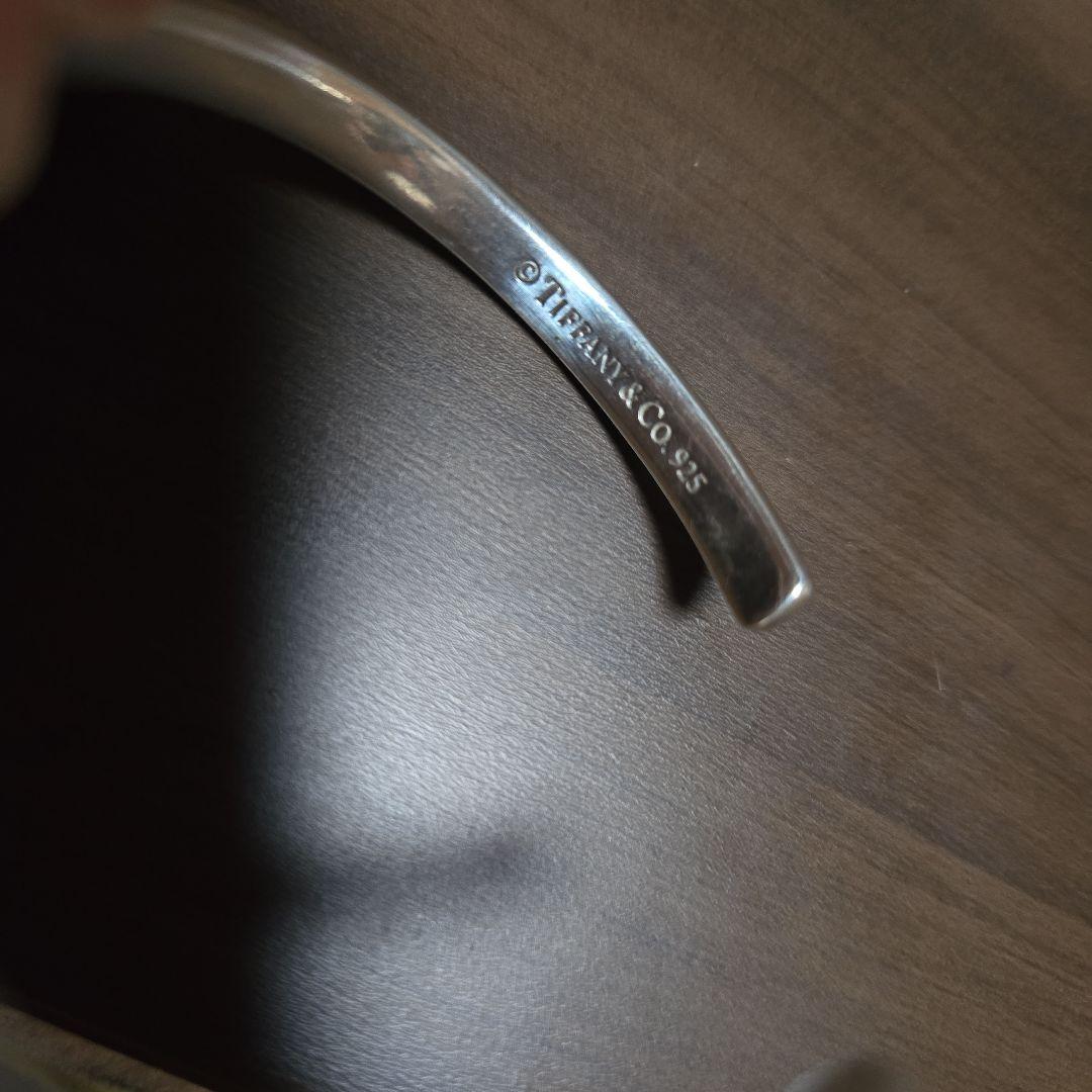 ティファニー ナロー カフ 1837 バングル ブレスレット ビンテージ