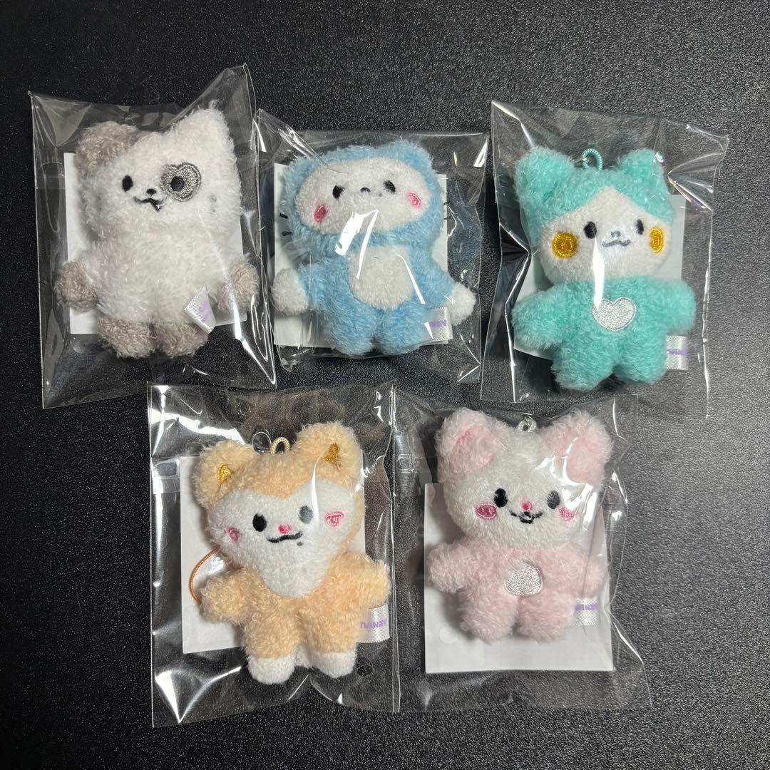 ITZY ON AIR マイクロ ぬいぐるみ キーリング 5個　TWINZY