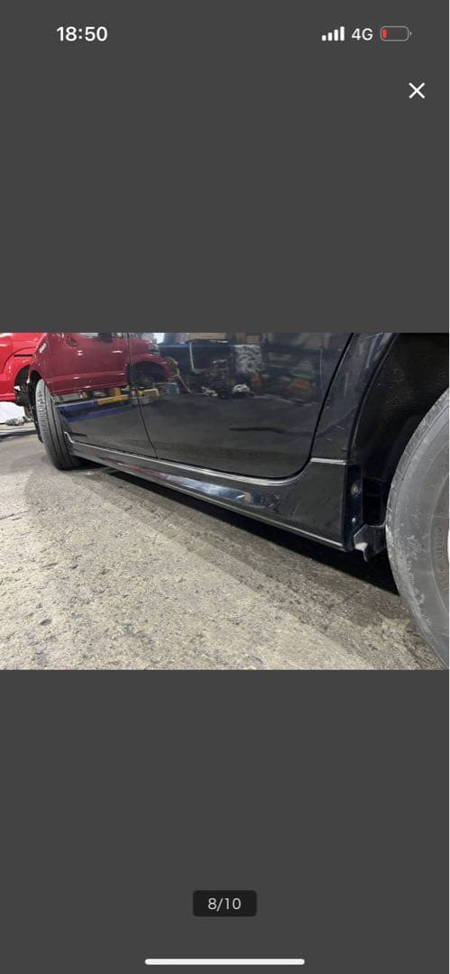 30プリウスモデリスタサイドステップ