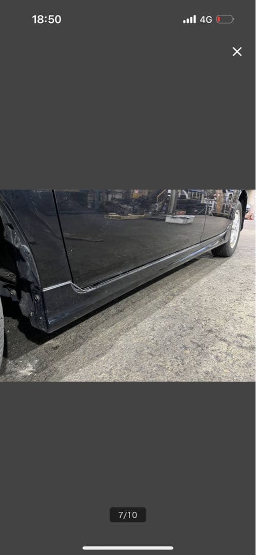 30プリウスモデリスタサイドステップ