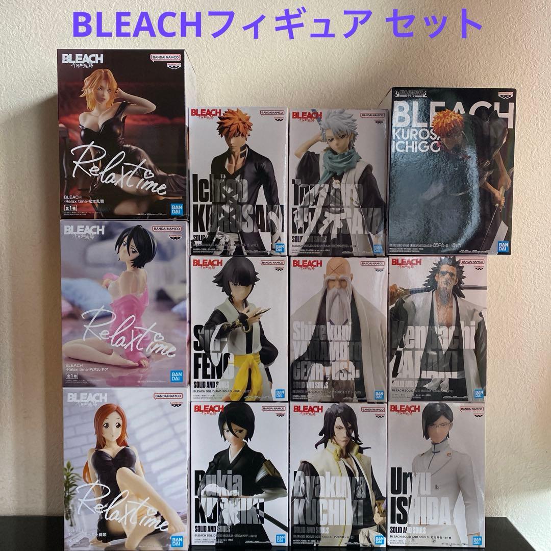 BLEACH ブリーチ フィギュア 12体セット 千年血戦篇 黒崎一護 更木剣八