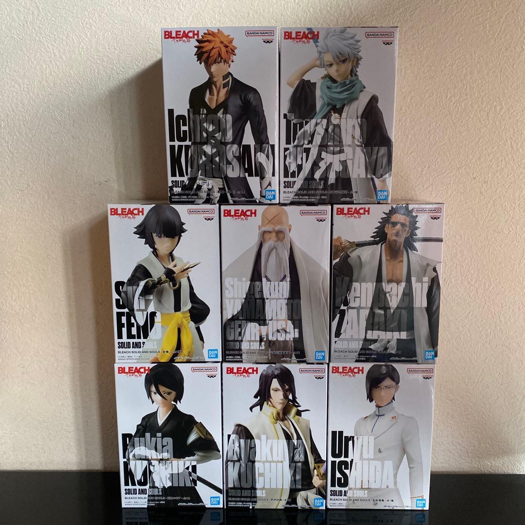BLEACH ブリーチ フィギュア 12体セット 千年血戦篇 黒崎一護 更木剣八