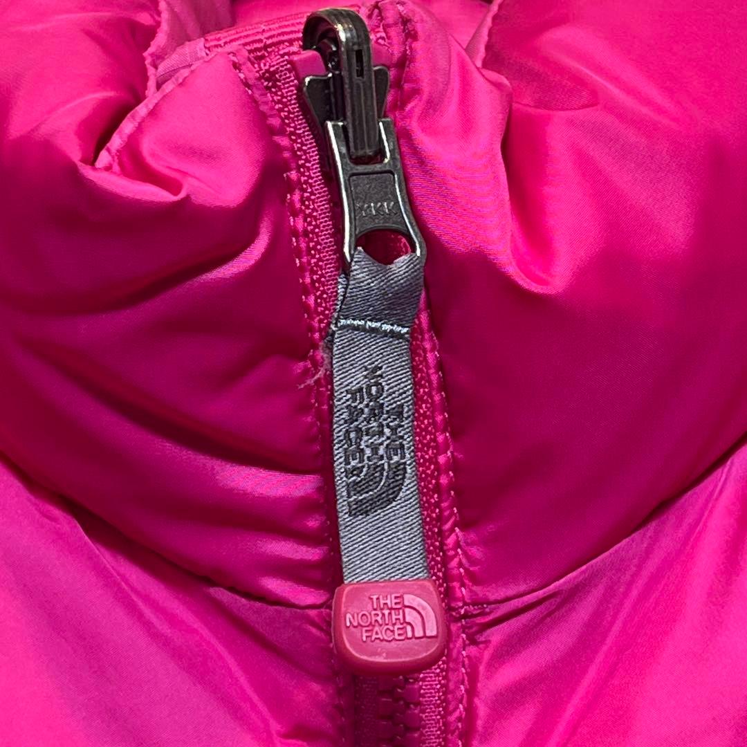 ザノースフェイス　ダウンベスト　レディースM ピンク　ヌプシ