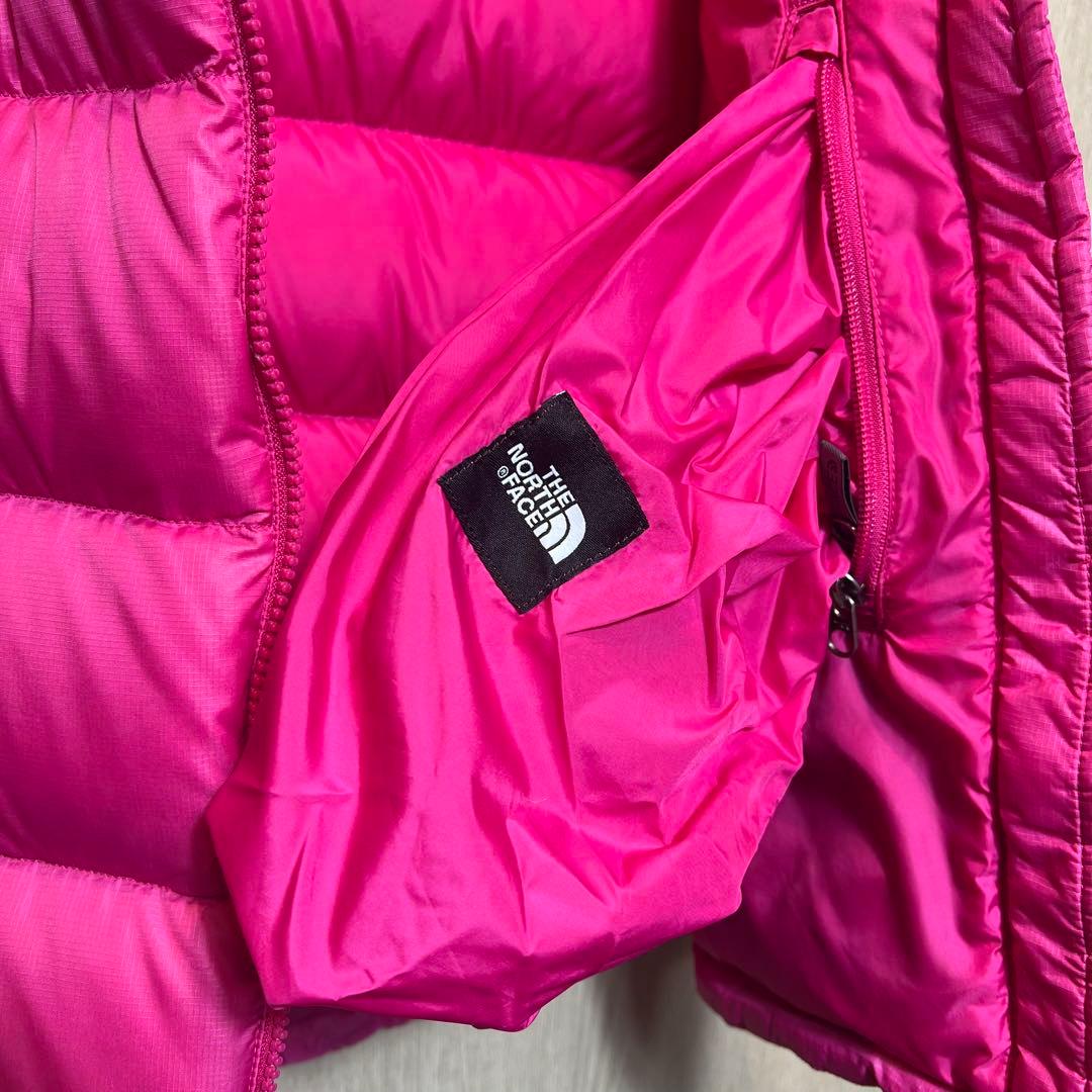 ザノースフェイス　ダウンベスト　レディースM ピンク　ヌプシ