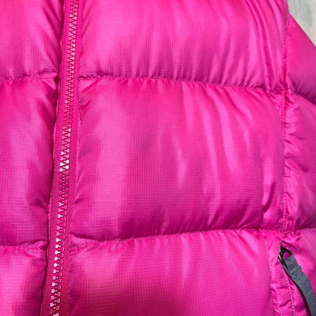 ザノースフェイス　ダウンベスト　レディースM ピンク　ヌプシ