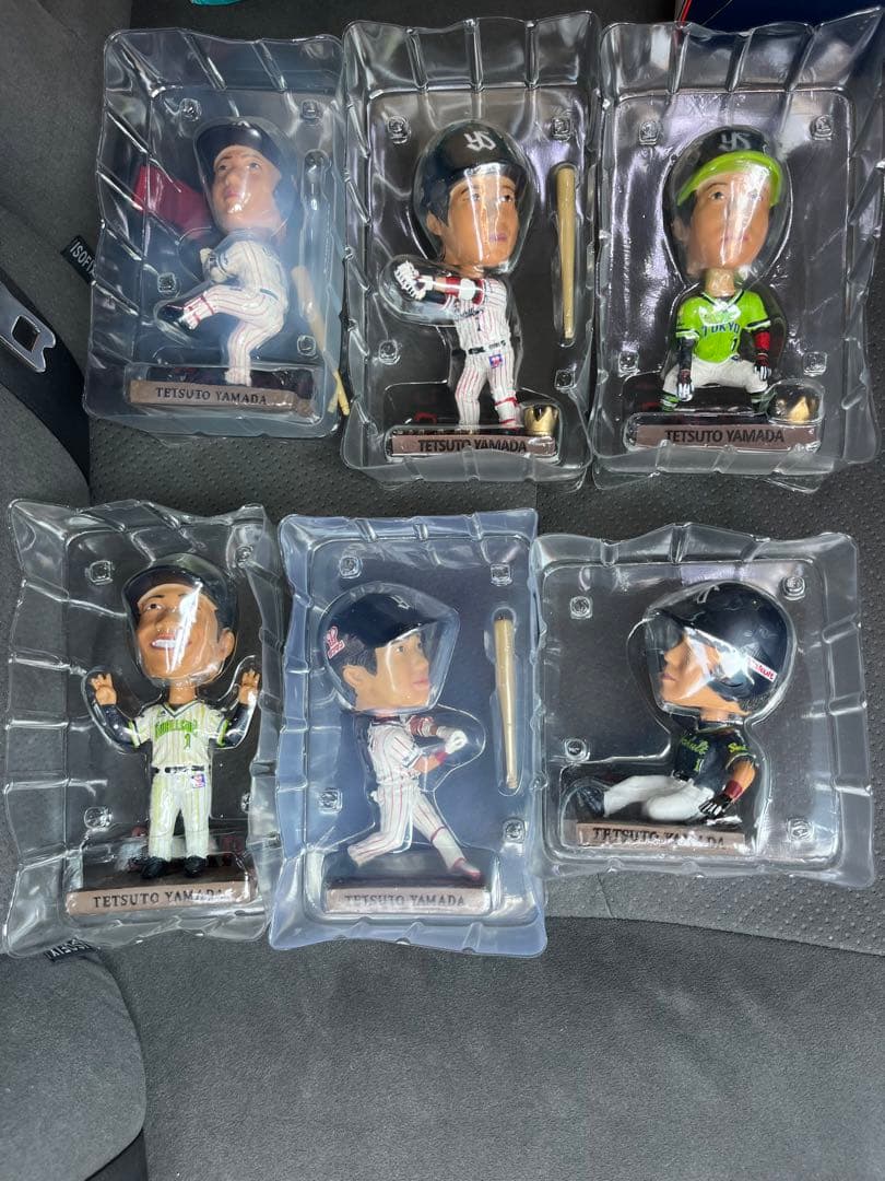 大幅値下げ！ヤクルトスワローズ山田哲人ボブルヘッド非売品8体セット