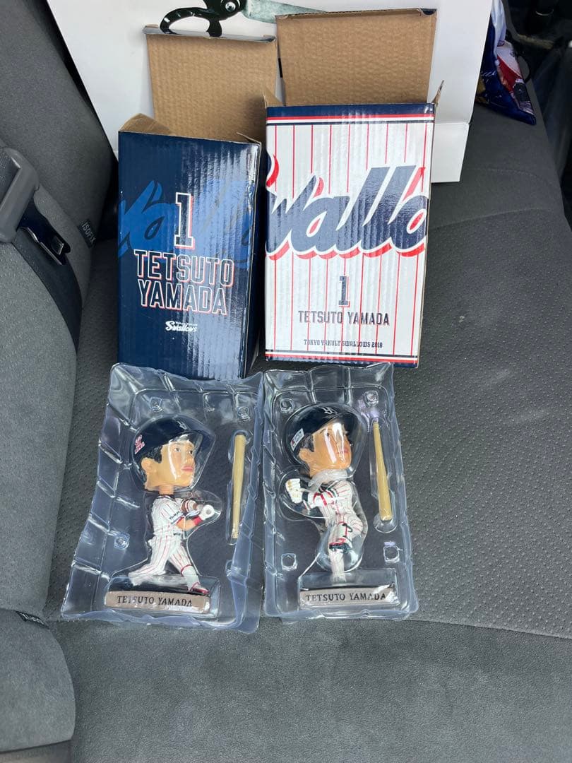 大幅値下げ！ヤクルトスワローズ山田哲人ボブルヘッド非売品8体セット