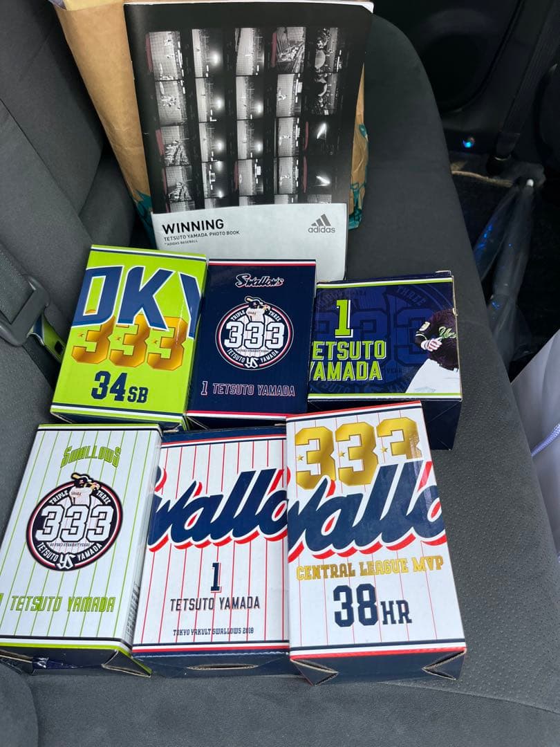 大幅値下げ！ヤクルトスワローズ山田哲人ボブルヘッド非売品8体セット