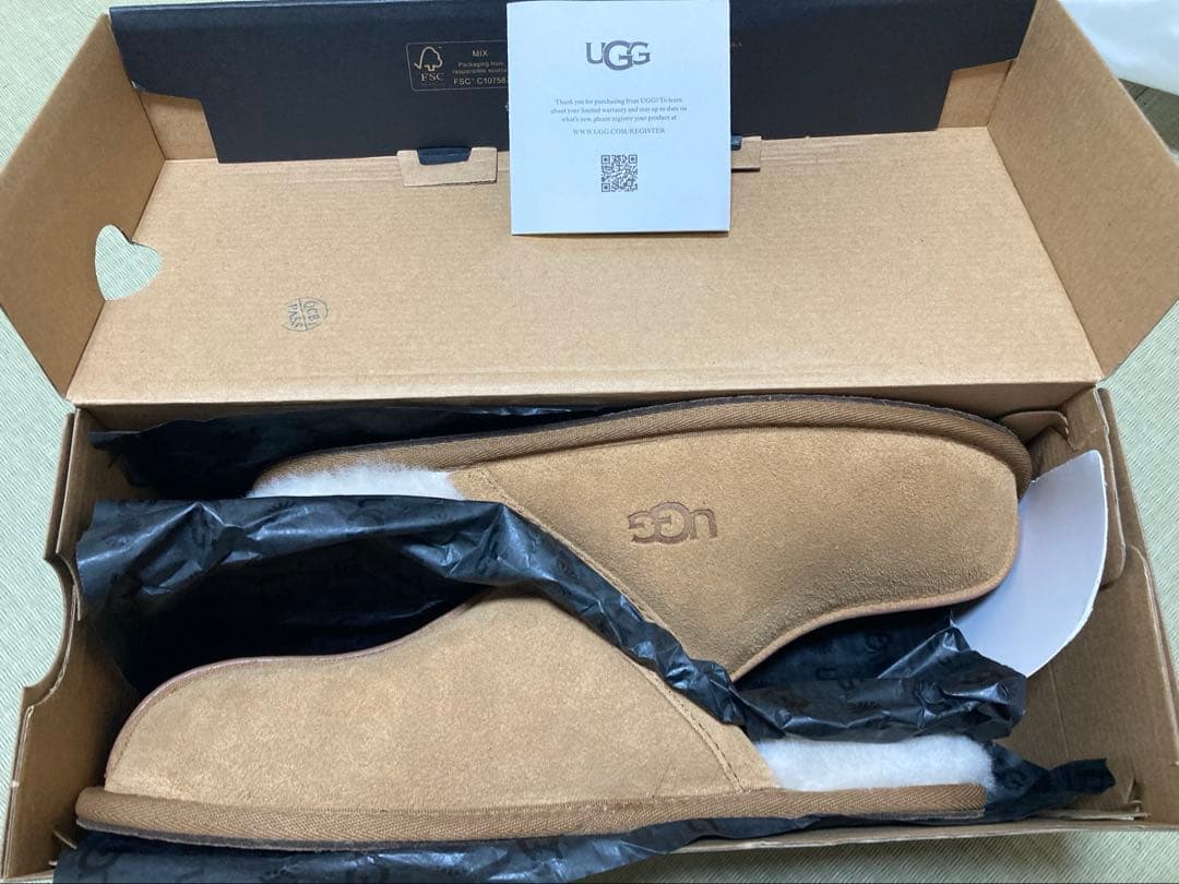 UGG メンズ　ルームシューズ　Scuff