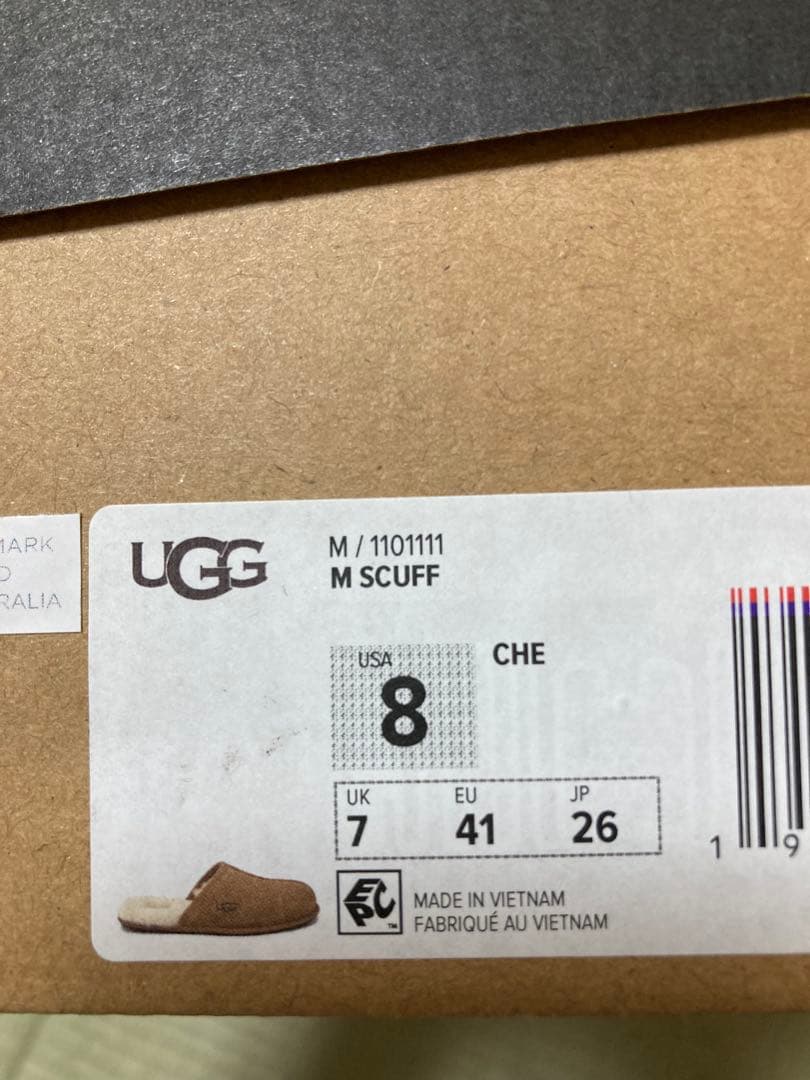 UGG メンズ　ルームシューズ　Scuff