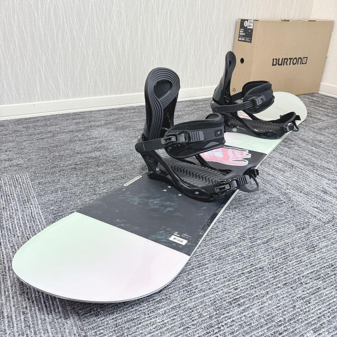 43ほほ未使用❗️超豪華❗️RIDE×K2 レディース スノーボードセット★142