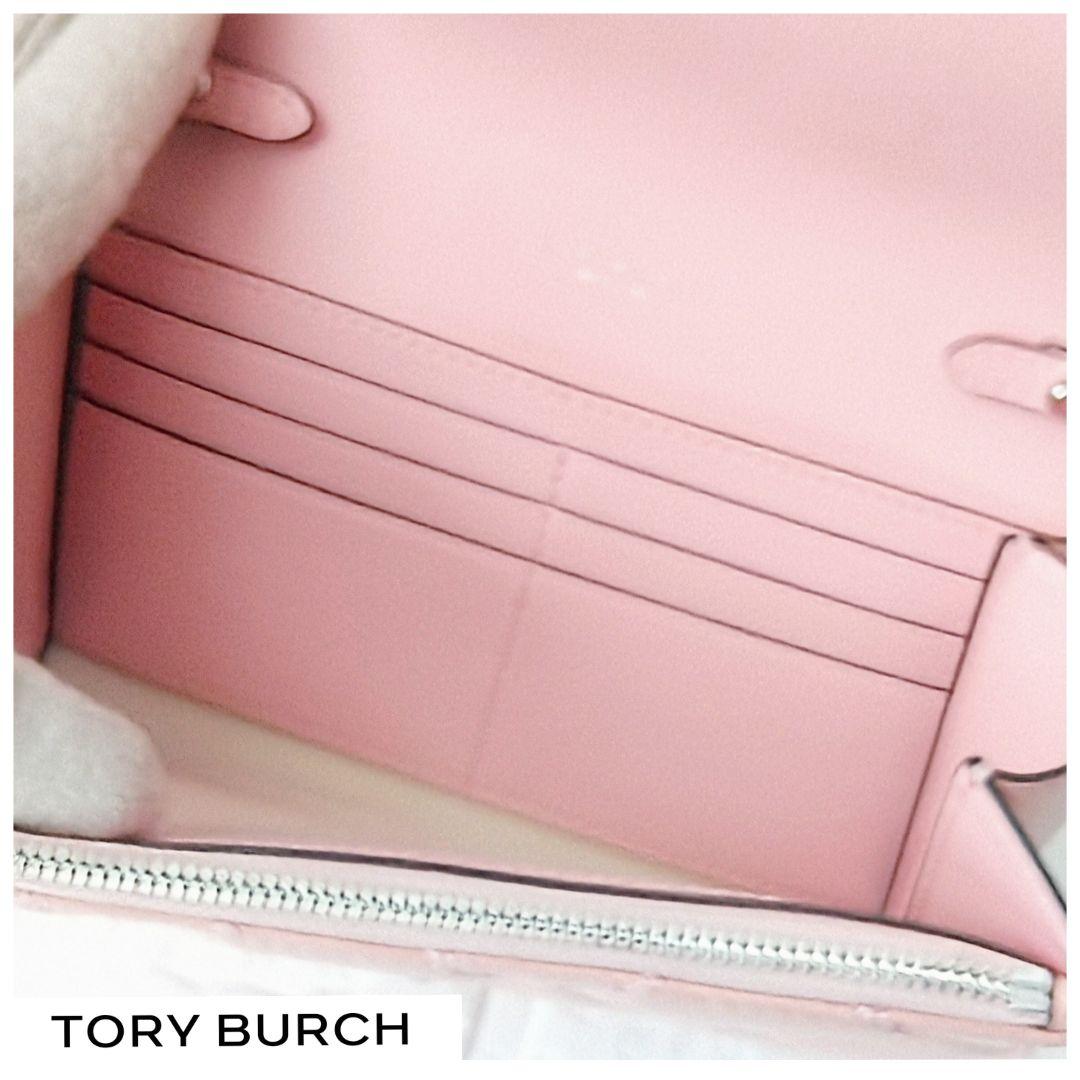 ✳ひまわり✳✜TORY BURCH✜ヴィラグレーズド チェーンウォレット