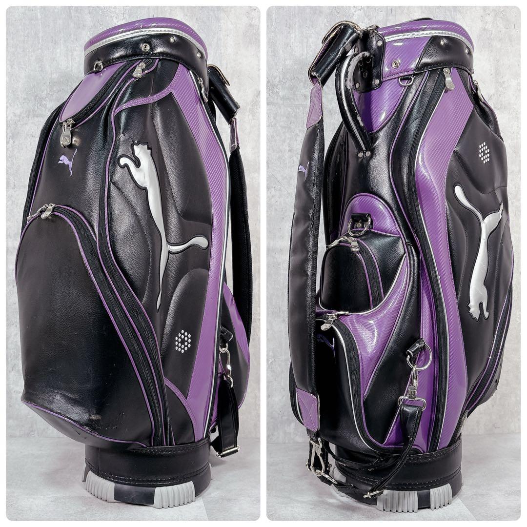 V944 スポルディング 他 ゴルフクラブ メンズ フルセット プーマ 紫黒 R