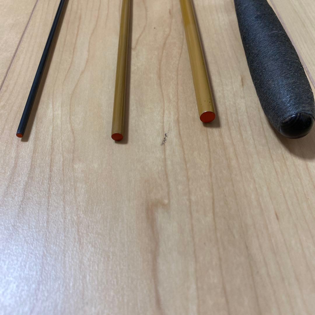 へら竿　SHIMANO 朱紋峰　本造り　十三尺