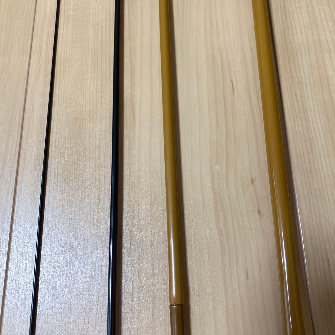 へら竿　SHIMANO 朱紋峰　本造り　十三尺