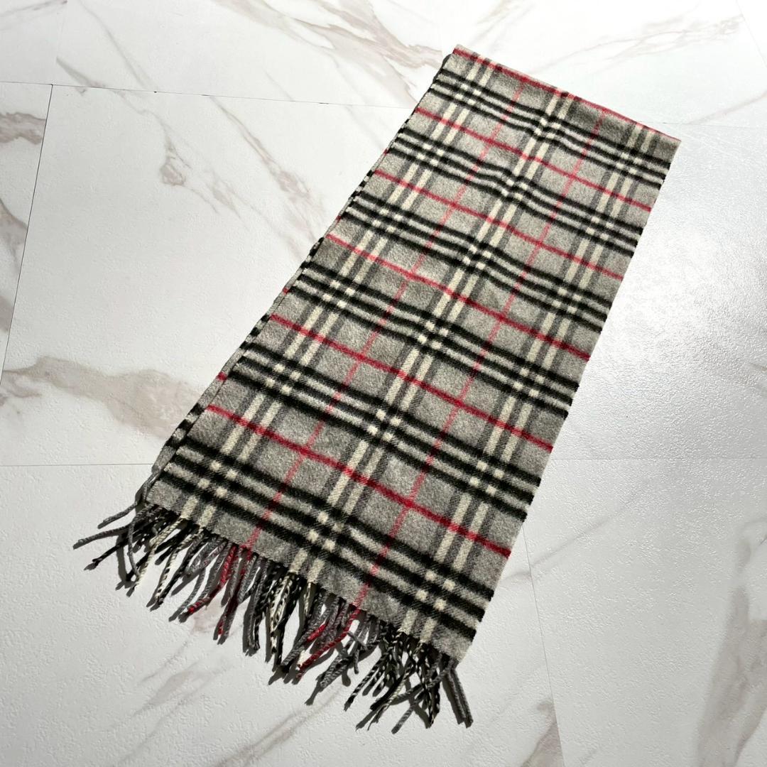 バーバリー ノバチェック柄マフラー 3点セット