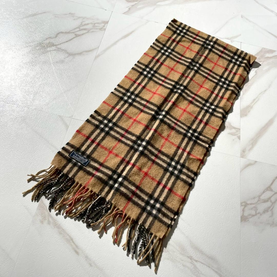 バーバリー ノバチェック柄マフラー 3点セット