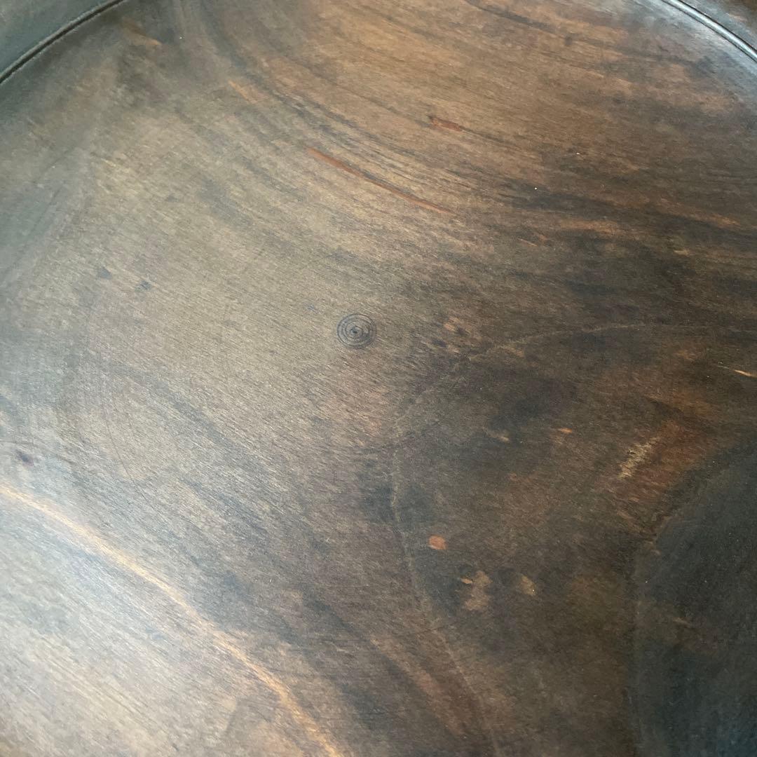 鈴木 潤吾さん：オクトゴナルプレート 8寸 山桜 鉄媒染　アンティーク風