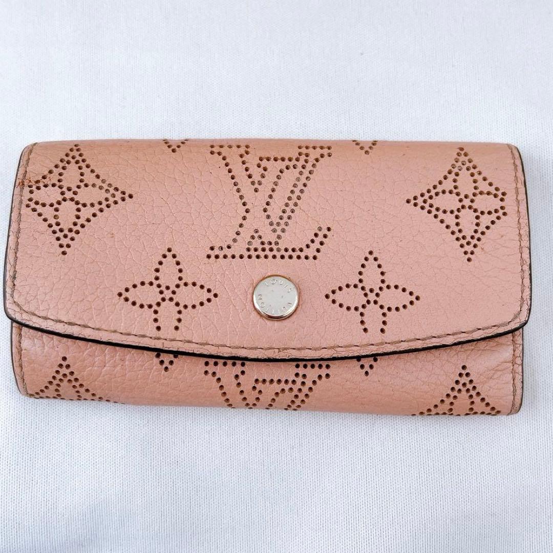 【あゆさちん】ルイヴィトン マヒナ ミュルティクレ M64056キーケース