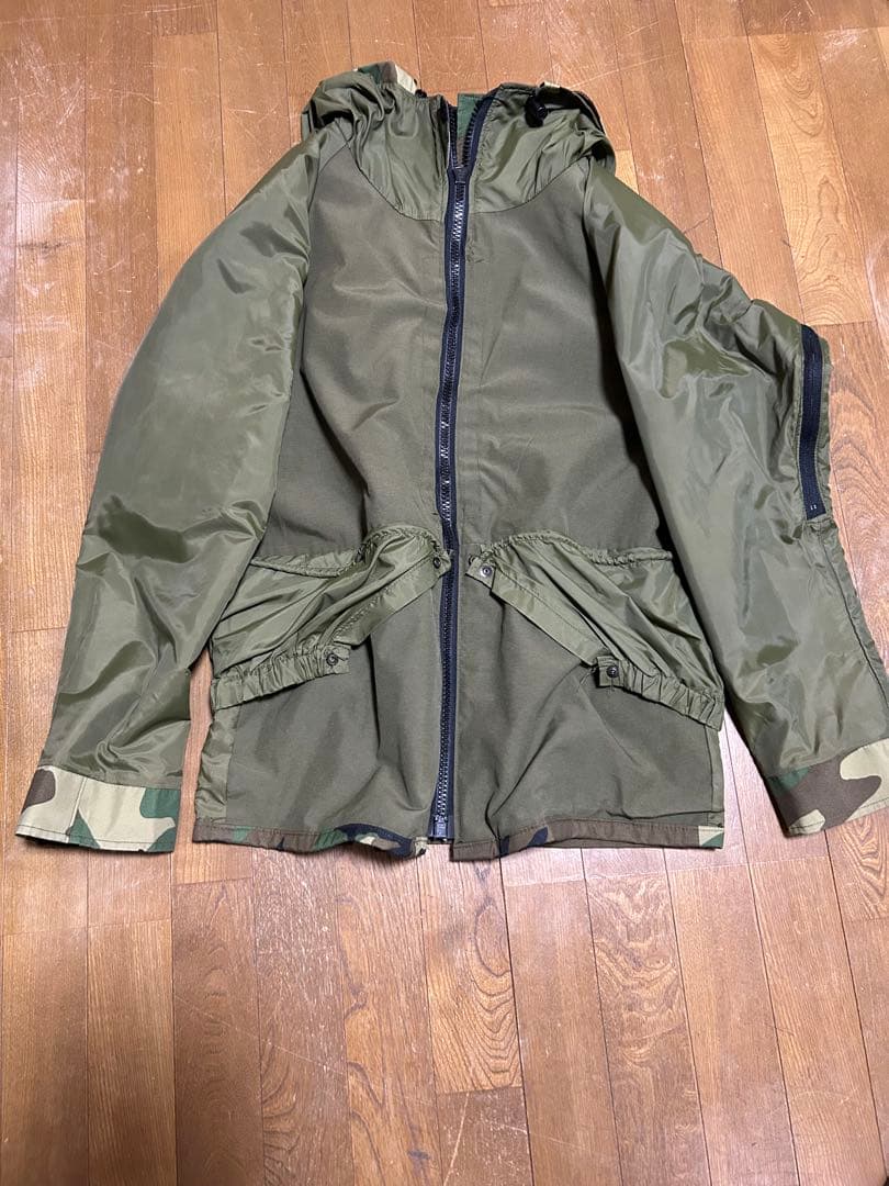 美品90sビンテージECWCS米軍ゴアテックス パーカー軍物ジャケット S-R