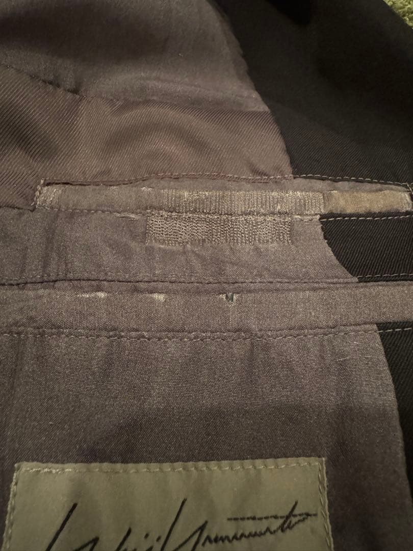 最終値下げyohji yamamoto 2017ss 抜染ジャケットセットアップ