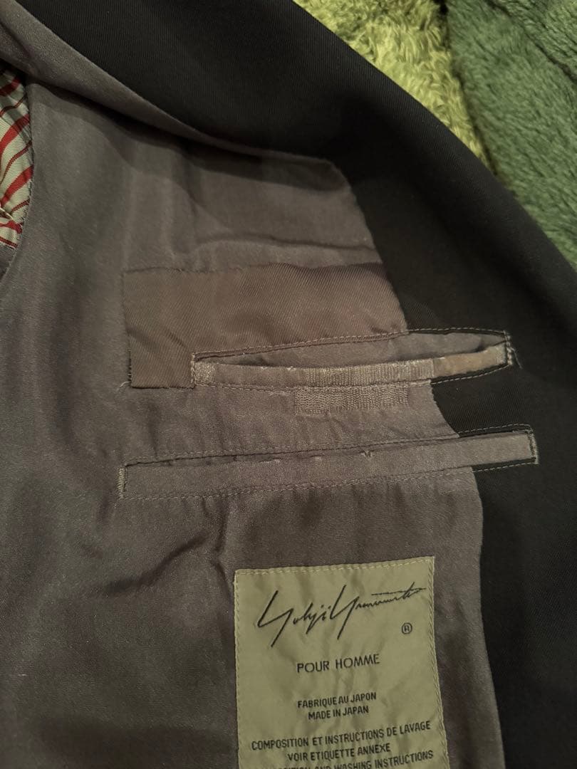 最終値下げyohji yamamoto 2017ss 抜染ジャケットセットアップ