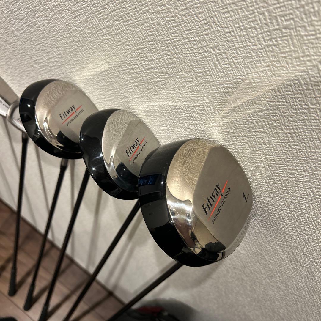 初心者　FitWay メンズ Rフィットウェイ　11本　右利き　ゴルフセット