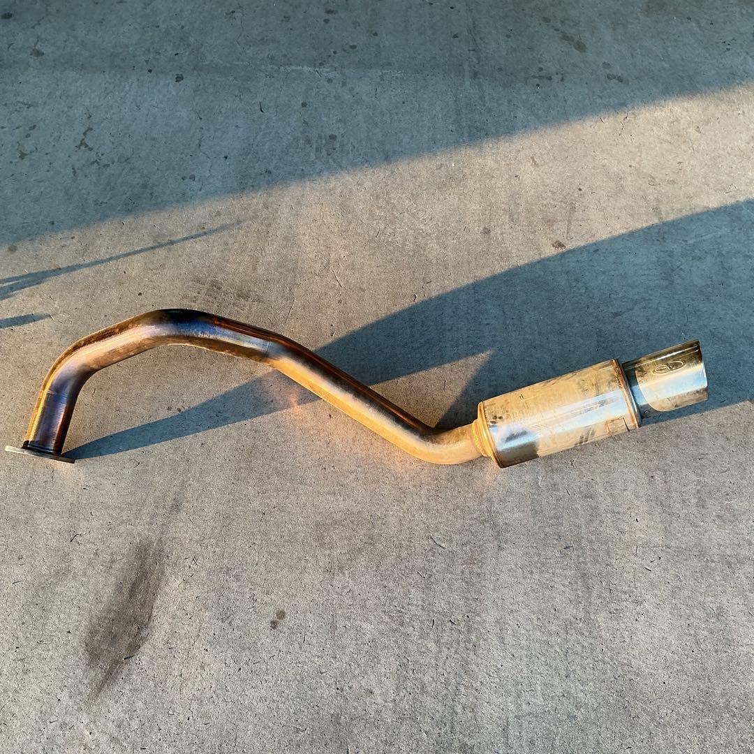 ガナドール GANADOR マフラー ランクルプラドマフラー 取説付き