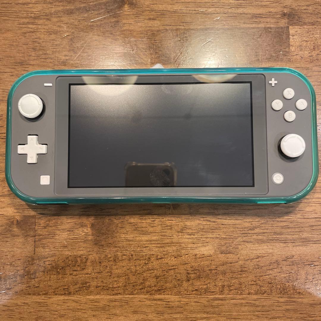Nintendo Switch Lite グレー 透明ケース付き