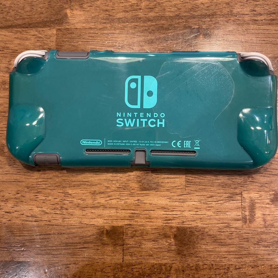 Nintendo Switch Lite グレー 透明ケース付き