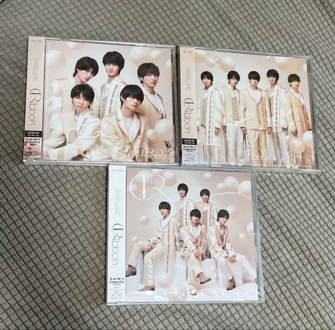 M!LK ribbon 初回限定版　AB 通常盤3セット
