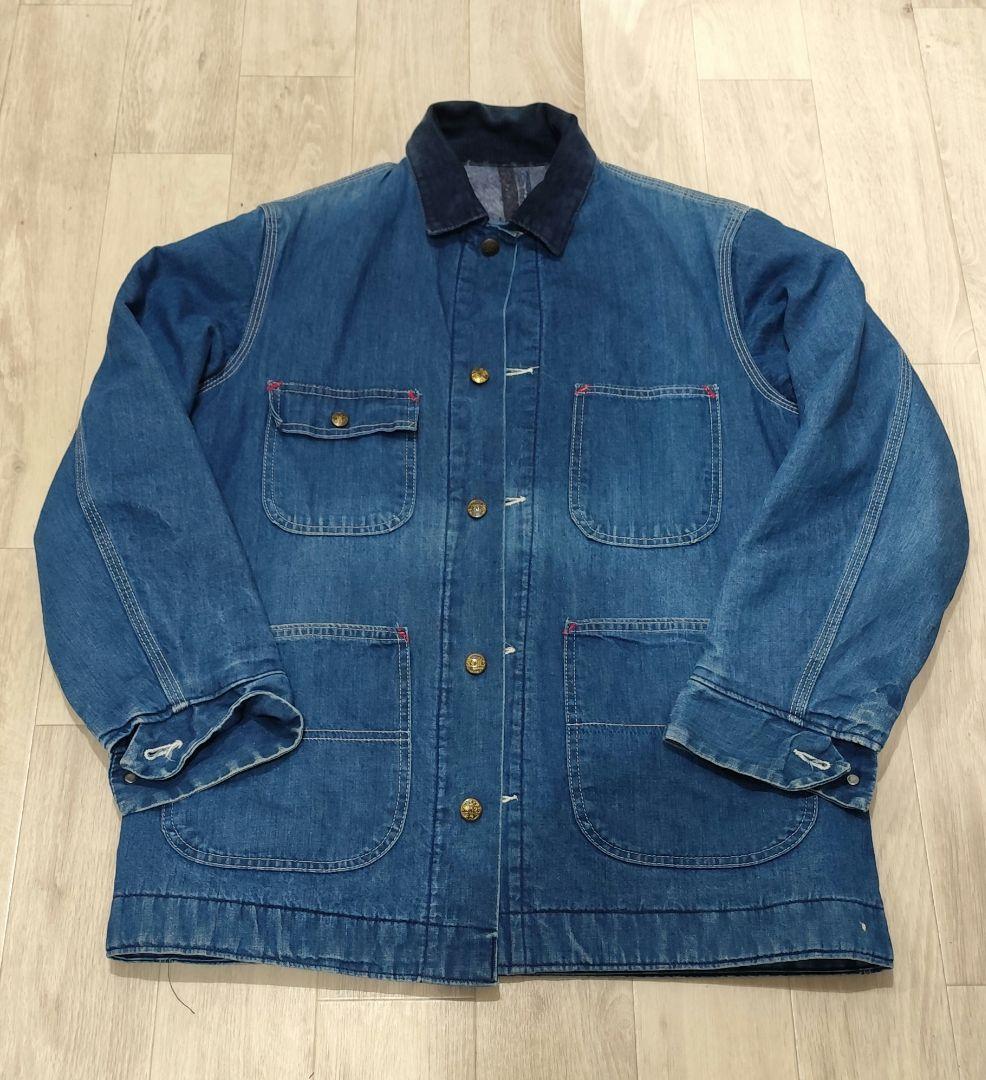 sears デニムカバーオール 裏地 70〜80's