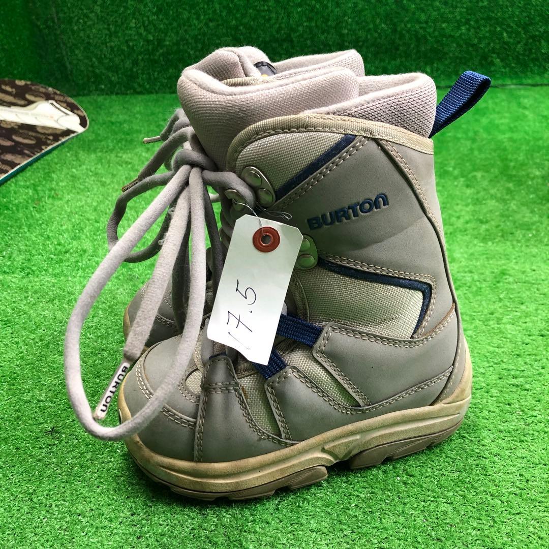 宝-625 子供用スノーボードセット 119cm ビンディング新品 wax塗布有