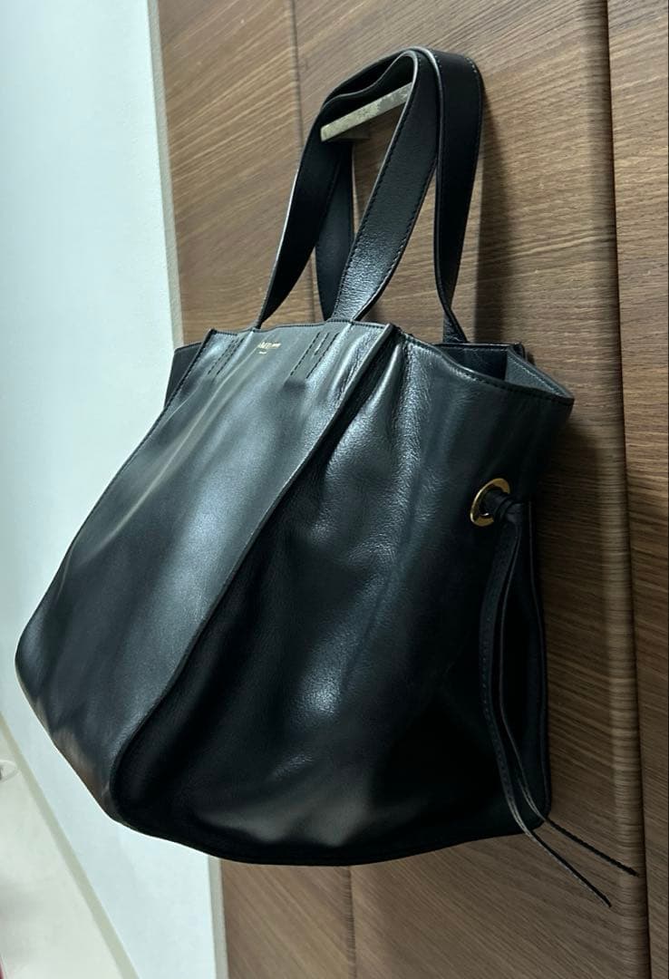 美品 J&M DAVIDSON BELLE トートバッグ 黒A4 OK 2way