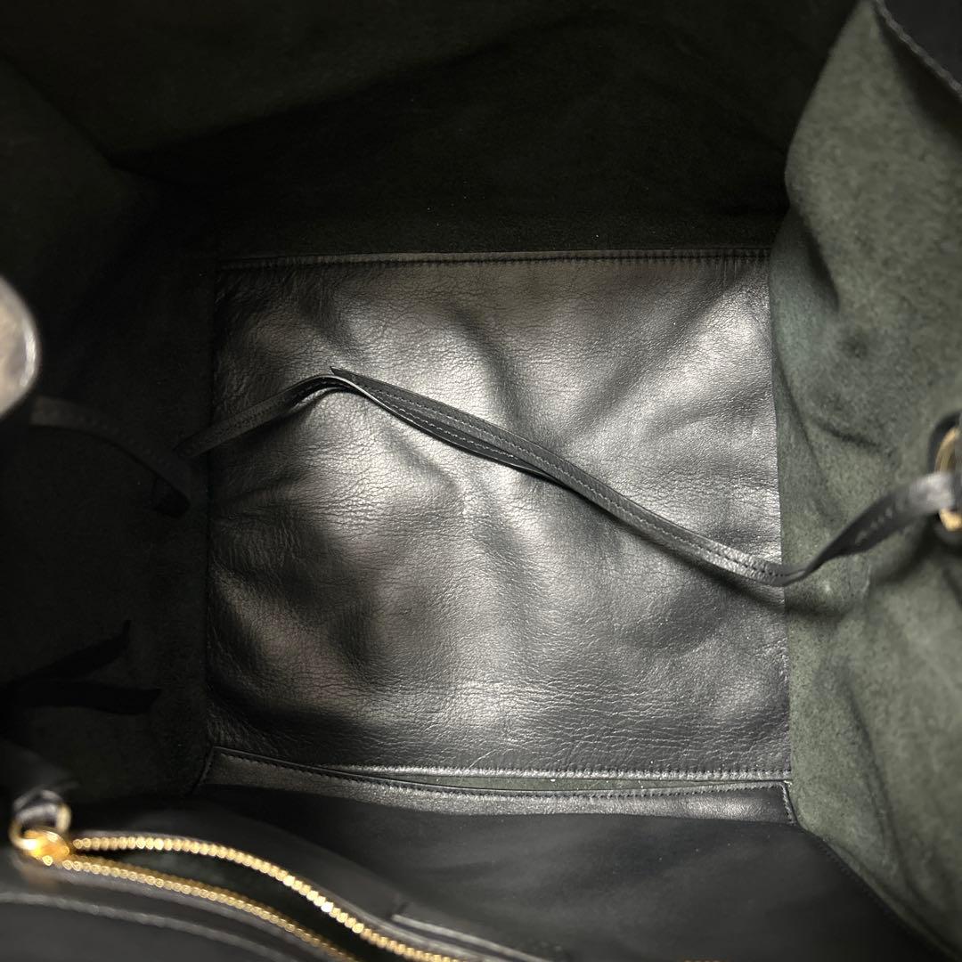 美品 J&M DAVIDSON BELLE トートバッグ 黒A4 OK 2way