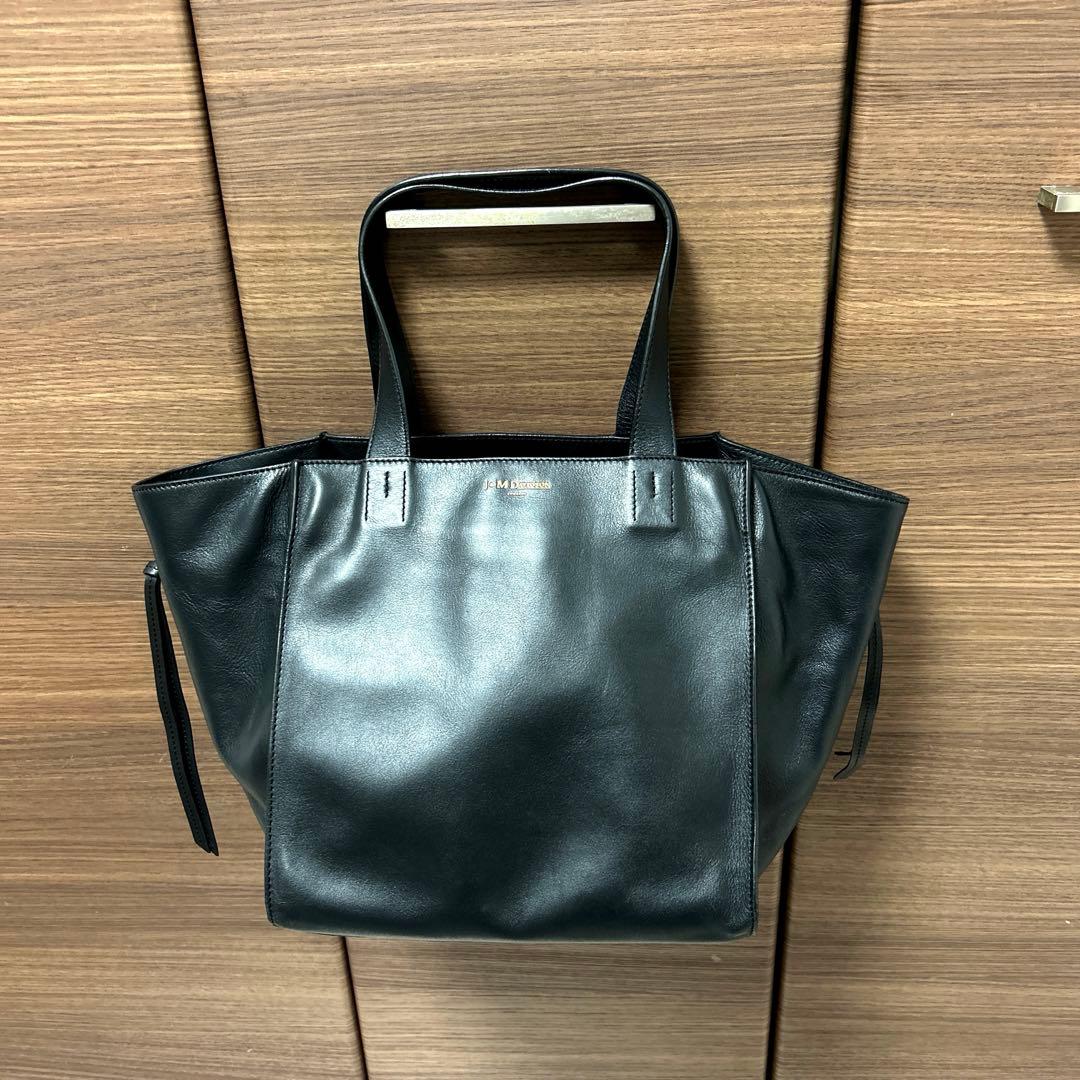 美品 J&M DAVIDSON BELLE トートバッグ 黒A4 OK 2way