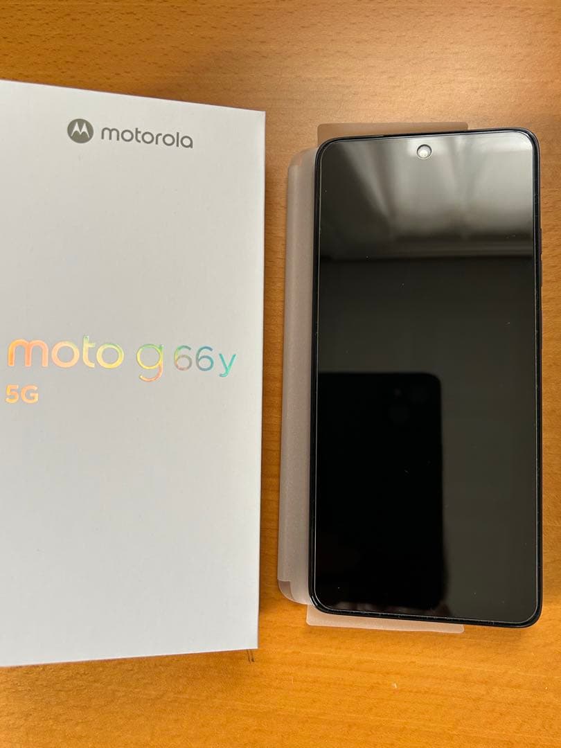motorola moto g66y 5G 本体 ブラック