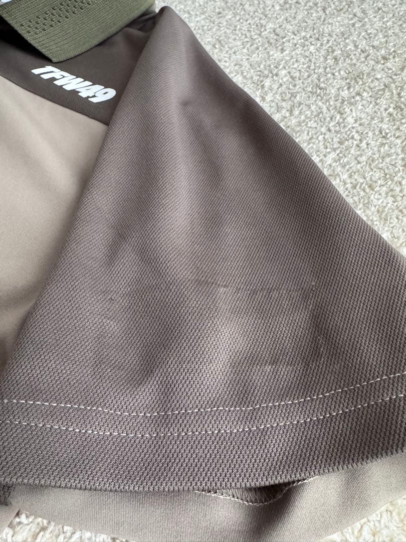 TFW49 SIDE MESH POLO サイズM