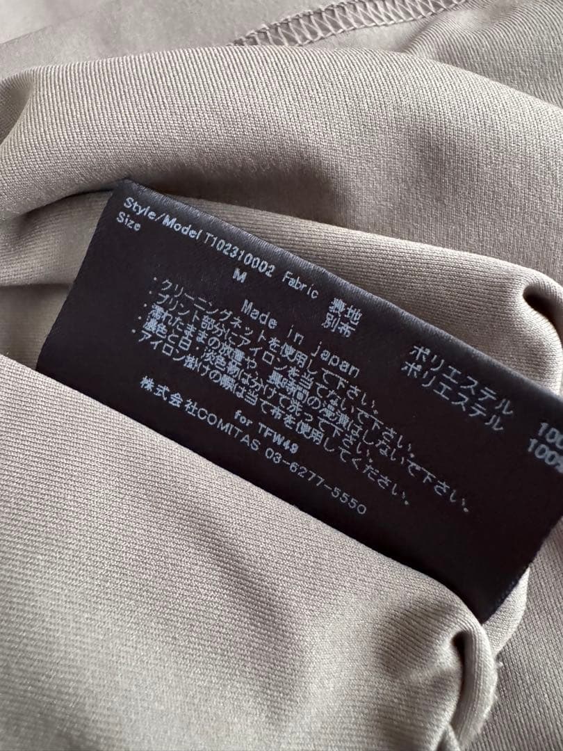 TFW49 SIDE MESH POLO サイズM