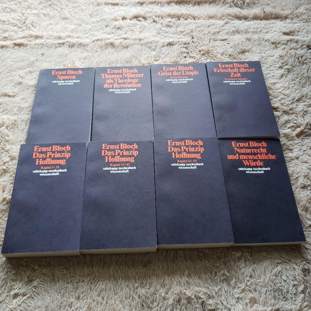 Ernst Bloch Werkausgabe 15巻セット