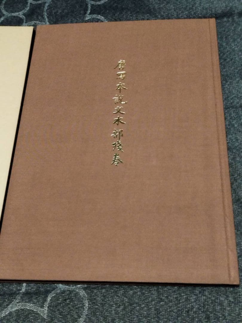 唐写本説文木部残巻 非売品