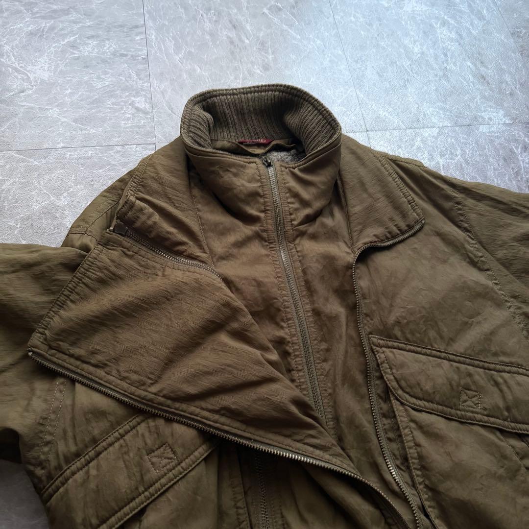 vintage dolce 短丈　変形ジャケット　ライナー付き　中綿入り