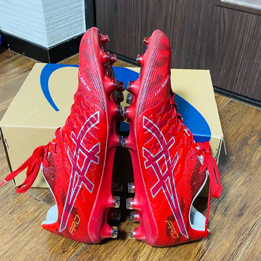 アシックス DS LIGHT ACROS PRO 3(レッド×ホワイト)27.5